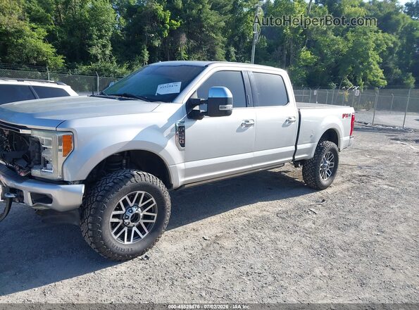 1FT7W2BT6HEB17290 2017 FORD F-250 Silver Front left