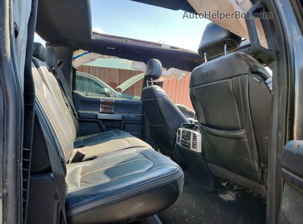 1FT7W2BT6HED40090 2017 FORD F250 Gray უკანა სავარძლების ხედი