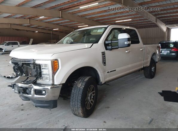 1FT7W2BT6JEB15691 2018 FORD F-250 White Vista tres cuartos delantera izquierda