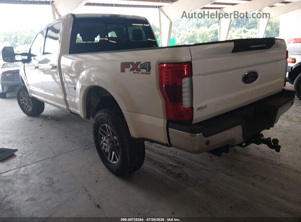 1FT7W2BT6JEB15691 2018 FORD F-250 White Trasero izquierdo