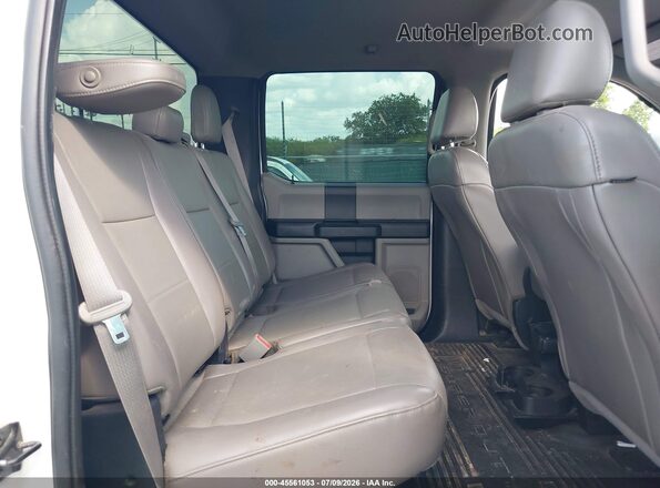 1FT7W2BT6JEB65006 2018 FORD F-250 White Vista de la etiqueta del VIN