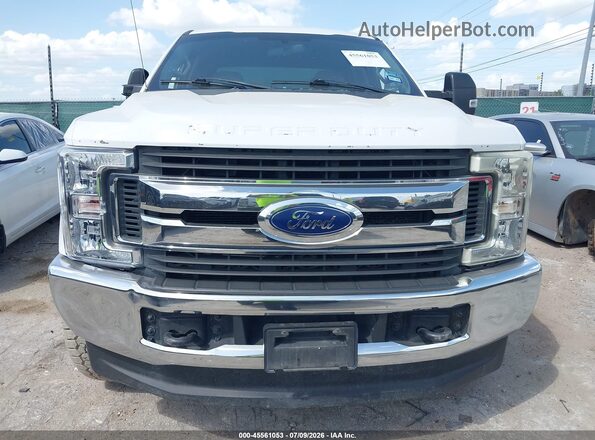 1FT7W2BT6JEB65006 2018 FORD F-250 White Vista del cuadro de instrumentos