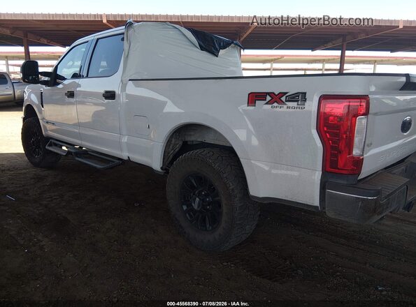 1FT7W2BT6JED02154 2018 FORD F-250 Белый Задняя левая четверть