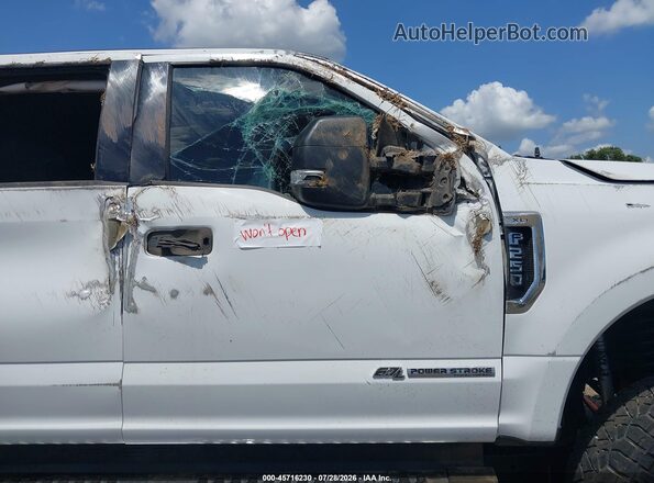 1FT7W2BT6KEE56235 2019 FORD F-250 Белый Вид салона спереди