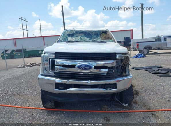 1FT7W2BT6KEE56235 2019 FORD F-250 Белый Вид щитка приборов