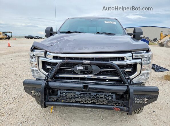 1FT7W2BT6MEC60525 2021 FORD F250 Gray Դիմացի տեսք