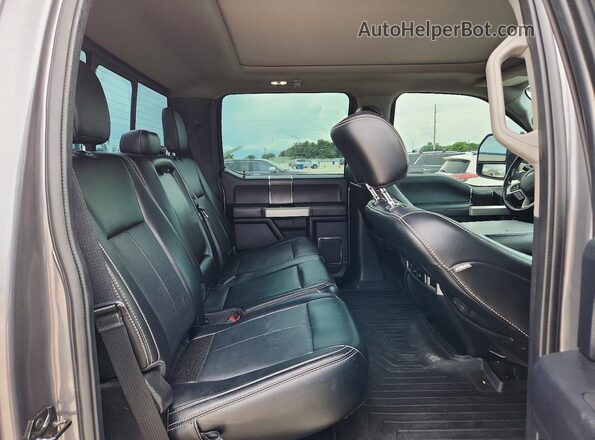 1FT7W2BT6MEC60525 2021 FORD F250 Gray Հետևի նստատեղերի տեսք