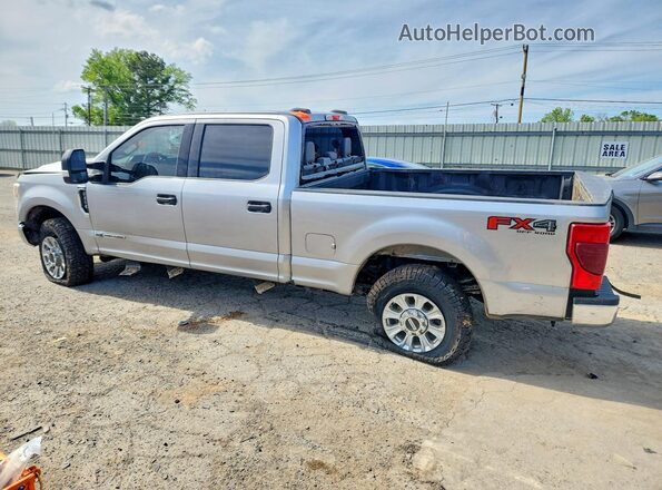 1FT7W2BT6MED05155 2021 FORD F250 Silver Հետևի ձախ