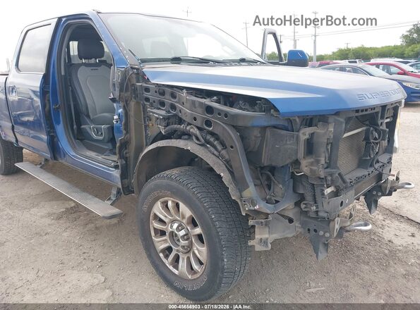 1FT7W2BT6NED39646 2022 FORD F-250 Blue Vista frontal