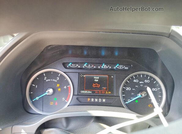 1FT7W2BT6NEE17181 2022 FORD F250 White Instrument cluster view
