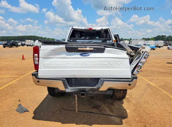 1FT7W2BT6NEF81398 2022 FORD F250 White Հետևի տեսք