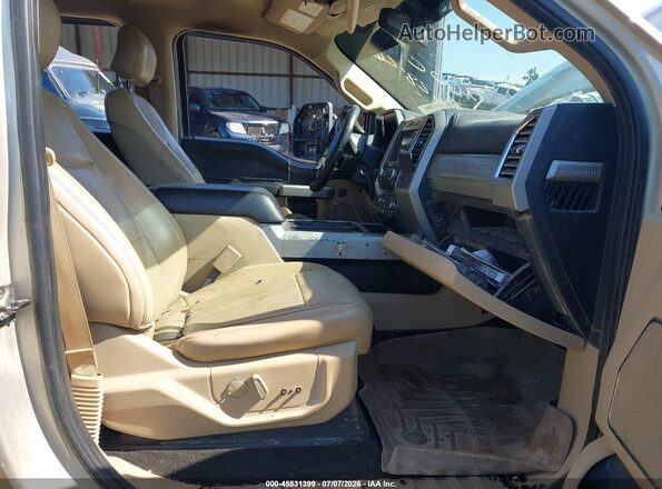 1FT7W2BT7HED48828 2017 FORD F-250 Tan Вид салону спереду