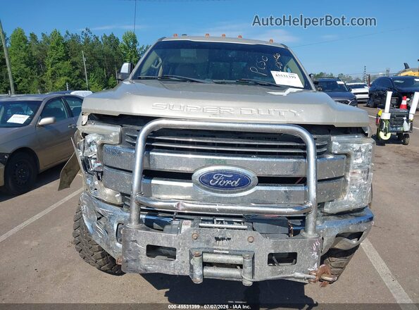 1FT7W2BT7HED48828 2017 FORD F-250 Tan Вид щитка приладів
