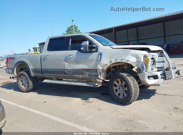 1FT7W2BT7HED48828 2017 FORD F-250 Tan Вид задньої частини салону