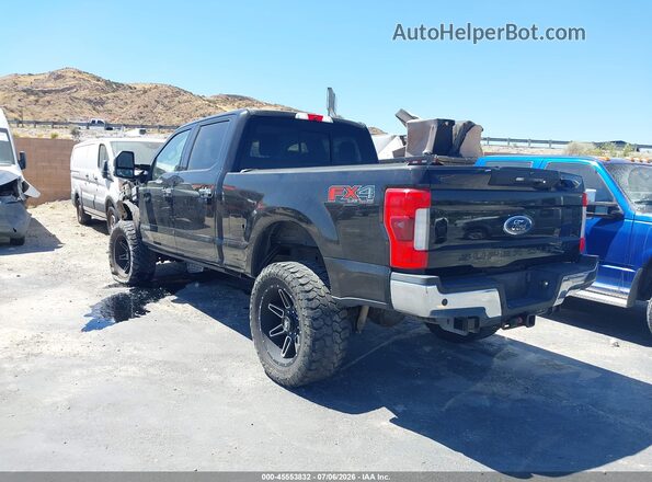 1FT7W2BT7HEE96932 2017 FORD F-250 Черный Задняя левая четверть