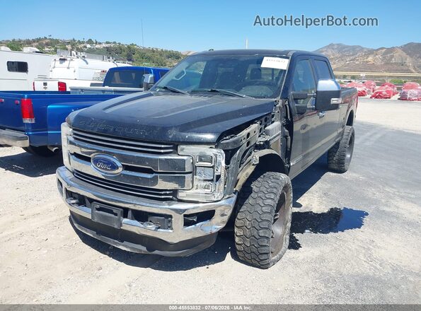 1FT7W2BT7HEE96932 2017 FORD F-250 Черный Передняя левая четверть