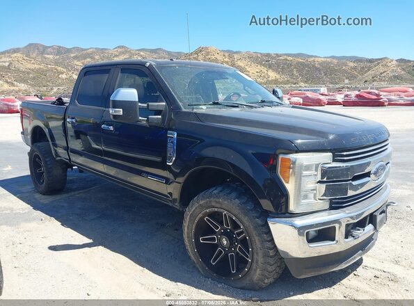 1FT7W2BT7HEE96932 2017 FORD F-250 Черный Вид задней части салона