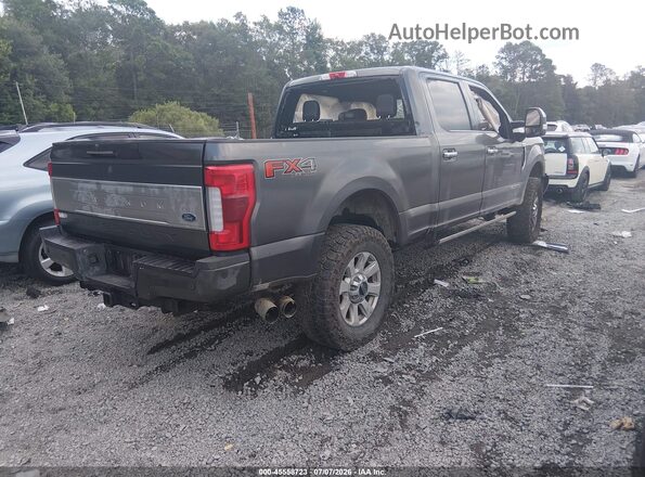 1FT7W2BT7KED32653 2019 FORD F-250 Gray Tył prawy
