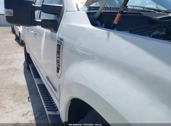 1FT7W2BT7KEE66143 2019 FORD F-250 White Widok z przodu