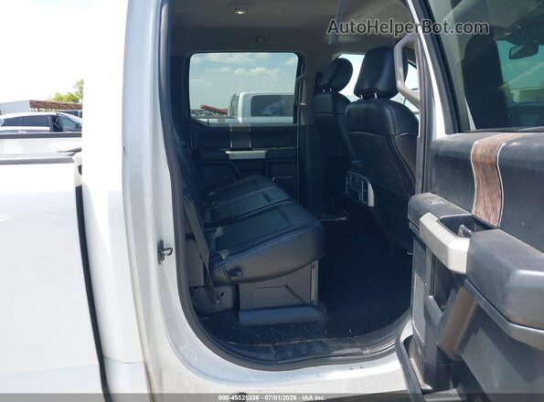 1FT7W2BT7KEE66143 2019 FORD F-250 White Widok naklejki z numerem VIN