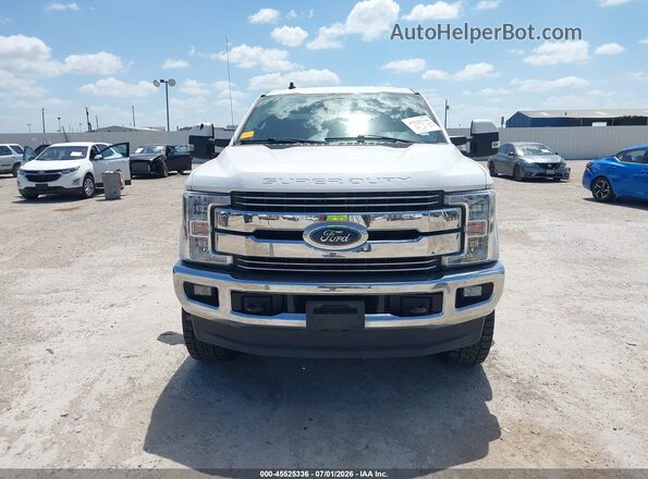 1FT7W2BT7KEE66143 2019 FORD F-250 White Widok zestawu wskaźników