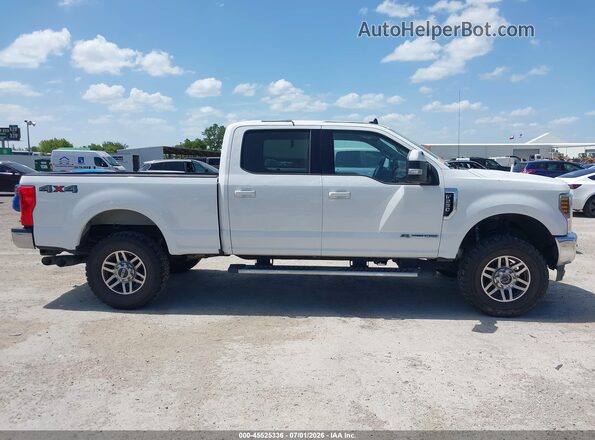 1FT7W2BT7KEE66143 2019 FORD F-250 White Widok wnętrza z tyłu