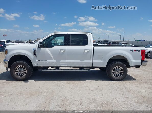 1FT7W2BT7KEE66143 2019 FORD F-250 White Widok wnętrza 360 stopni