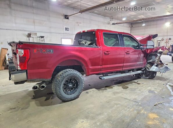 1FT7W2BT7KEF33582 2019 FORD F250 Burgundy Rear right