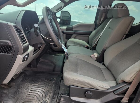 1FT7W2BT7KEG19328 2019 FORD F250 Gray წინა სალონის ხედი
