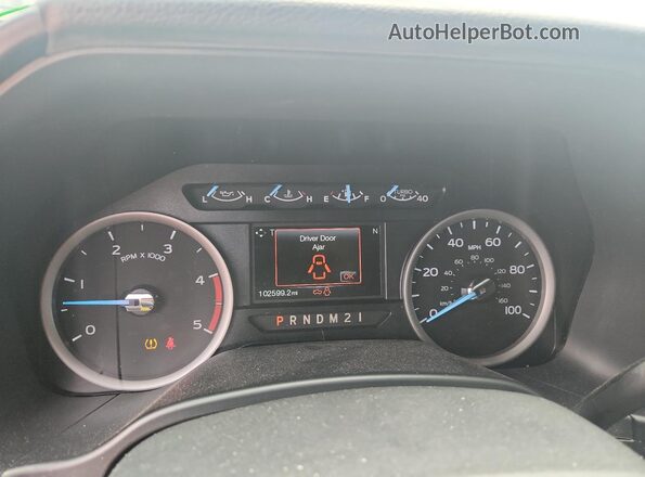 1FT7W2BT7KEG19328 2019 FORD F250 Gray ხელსაწყოთა პანელის ხედი