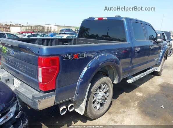 1FT7W2BT7LEC15169 2020 FORD F-250 Blue უკანა მარჯვენა