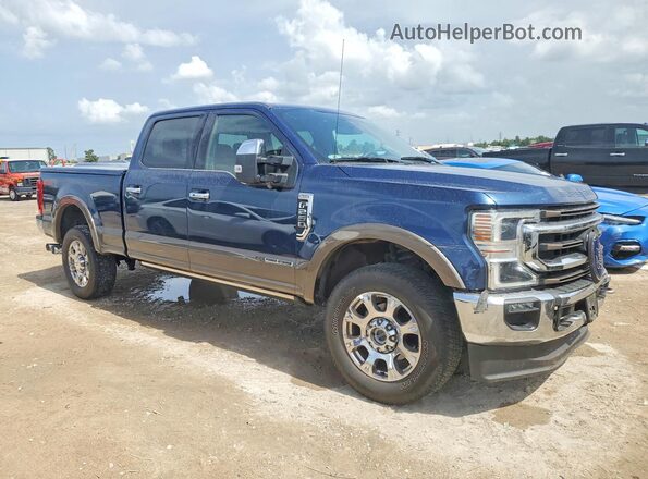 1FT7W2BT7LED20892 2020 FORD F250 Blue წინა მარჯვენა