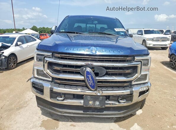 1FT7W2BT7LED20892 2020 FORD F250 Blue წინა ხედი