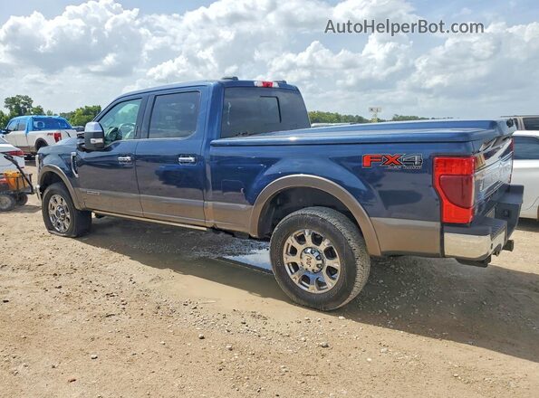 1FT7W2BT7LED20892 2020 FORD F250 Blue უკანა მარცხენა