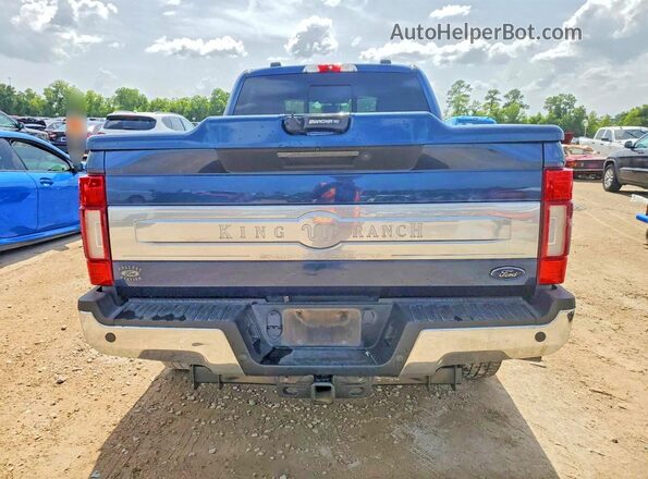 1FT7W2BT7LED20892 2020 FORD F250 Blue უკანა ხედი