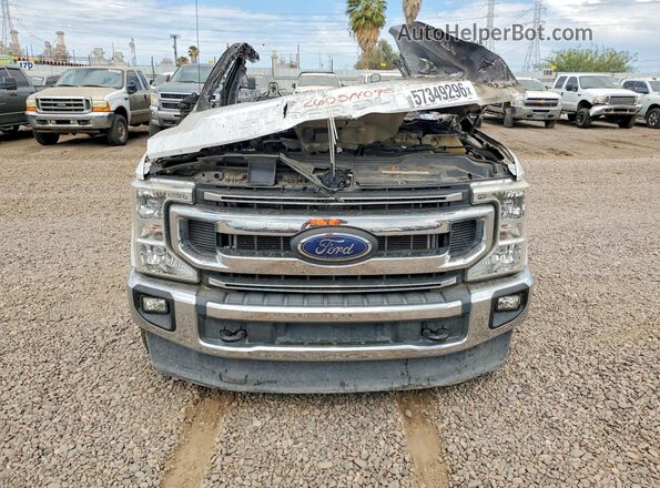 1FT7W2BT7MED20764 2021 FORD F250 White Դիմացի տեսք