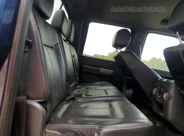 1FT7W2BT8GEB58955 2016 FORD F250 Blue Հետևի նստատեղերի տեսք