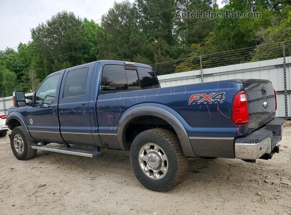 1FT7W2BT8GEB58955 2016 FORD F250 Blue Հետևի ձախ