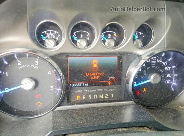 1FT7W2BT8GEB58955 2016 FORD F250 Blue Սարքավորումների վահանակի տեսք