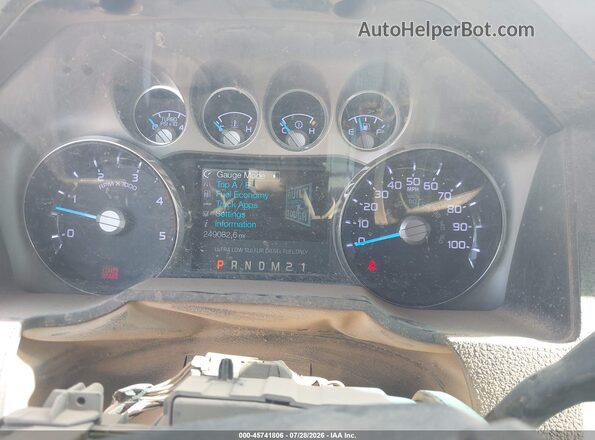 1FT7W2BT8GEB75741 2016 FORD F-250 Белый Вид задних сидений