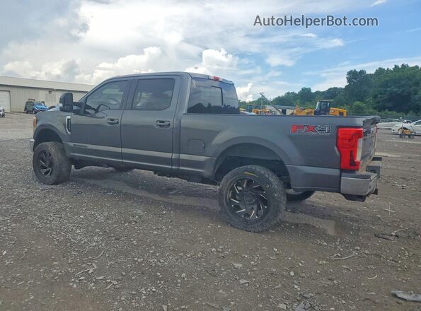 1FT7W2BT8HEC60192 2017 FORD F250 Gray Задня ліва чверть