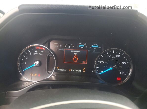 1FT7W2BT8HEC60192 2017 FORD F250 Gray Вид щитка приладів