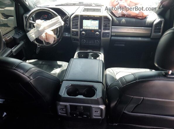 1FT7W2BT8HEE10222 2017 FORD F250 White Առջևի վահանակի տեսք