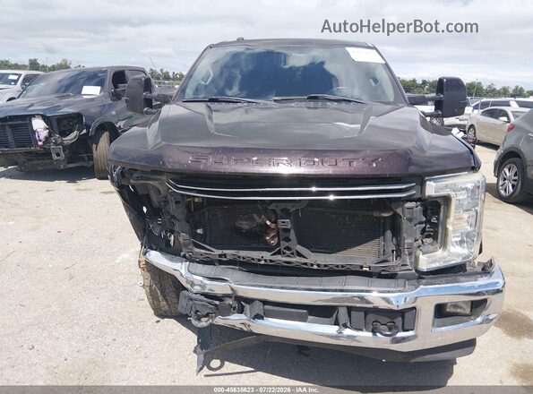 1FT7W2BT8JEB64536 2018 FORD F-250 Purple Панорамний вид салону 360°