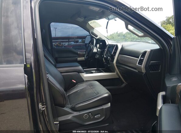 1FT7W2BT8JEB64536 2018 FORD F-250 Purple Вид салону спереду
