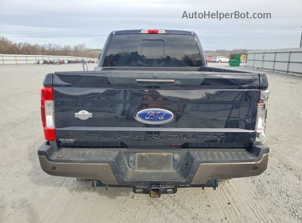 1FT7W2BT8KEC02347 2019 FORD F250 Black უკანა ხედი