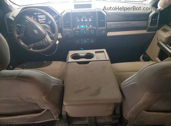 1FT7W2BT8KED48022 2019 FORD F250 White Dashboard view