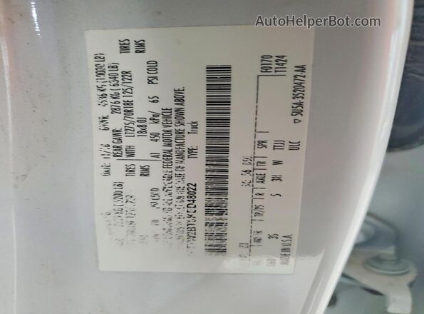 1FT7W2BT8KED48022 2019 FORD F250 White Engine compartment view