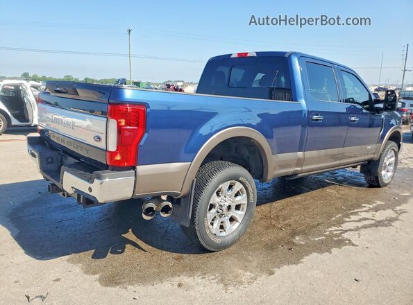 1FT7W2BT8KEG30824 2019 FORD F250 Синий Задняя правая четверть
