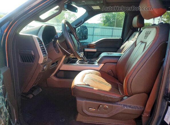 1FT7W2BT8KEG30824 2019 FORD F250 Синий Вид салона спереди